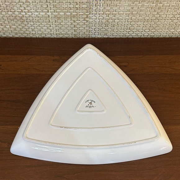 🎄🌟2xHP🌟VTG 2005 Royal Worcester Porcelain 2  Piece Chip & Dip Plate Mackie - Picture 10 of 11